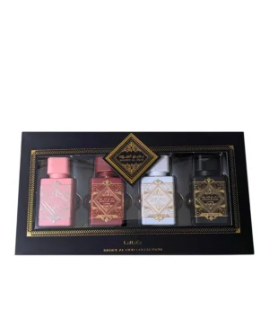 Badee Al Oud 4-Piece Gift Set 25ml Noble Blush, Oud for Glory, Sublime,Honor and Glory