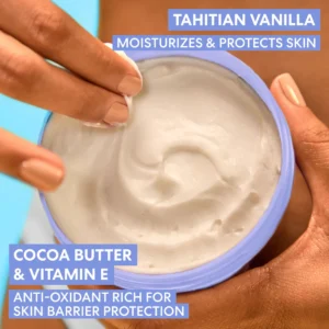 Tahitian Vanilla Moisture Drenching Whipped Body Cream tub Tahitian Vanilla Moisture Drenching Whipped Body Cream