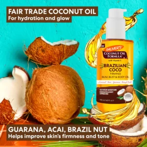 oil palmers Brazilian Coco Firming Bum, Bust & Body Oil
